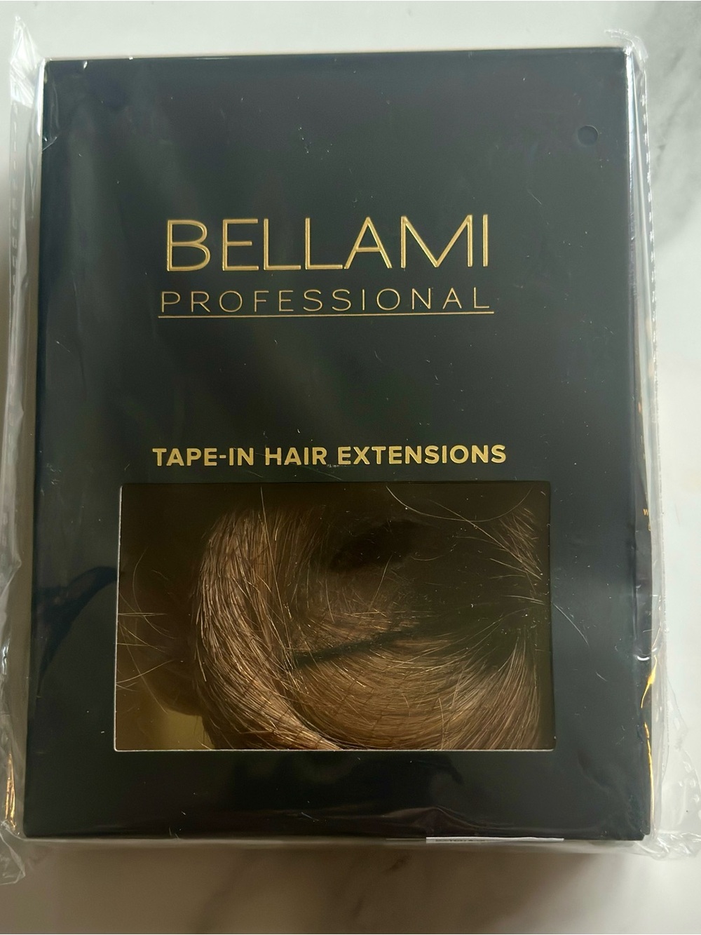 BELLAMI Tape-In Hair Extensions - Chestnut Brown #6 Natural Hair Extensions 18”